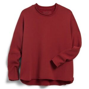 Frank & Eileen deep red Anna sweatshirt